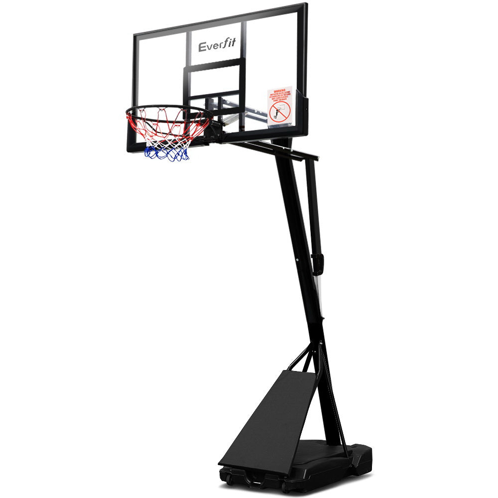Premium Everfit 3.05M Basketball Hoop Stand System Adjustable Height Portable Black Pro