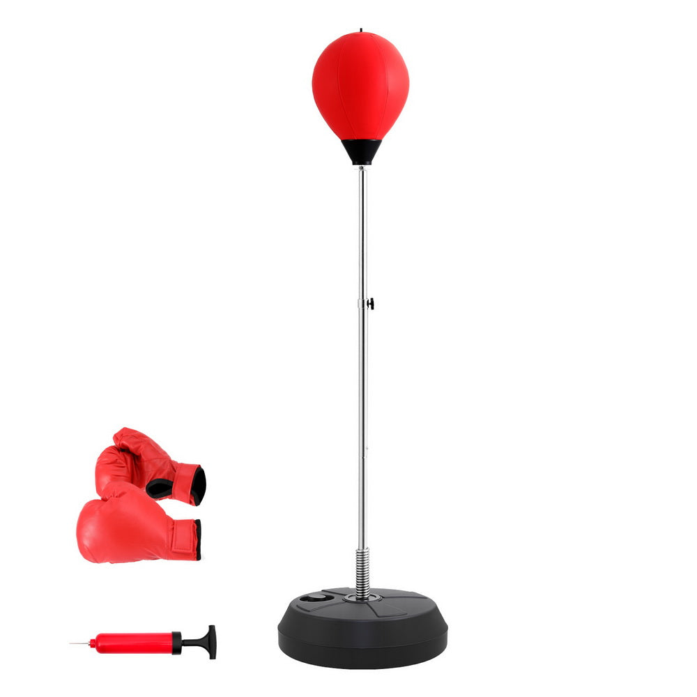 Premium Everfit Adult Punching Bag Stand 150cm Adjustable Freestanding with Gloves and Pump