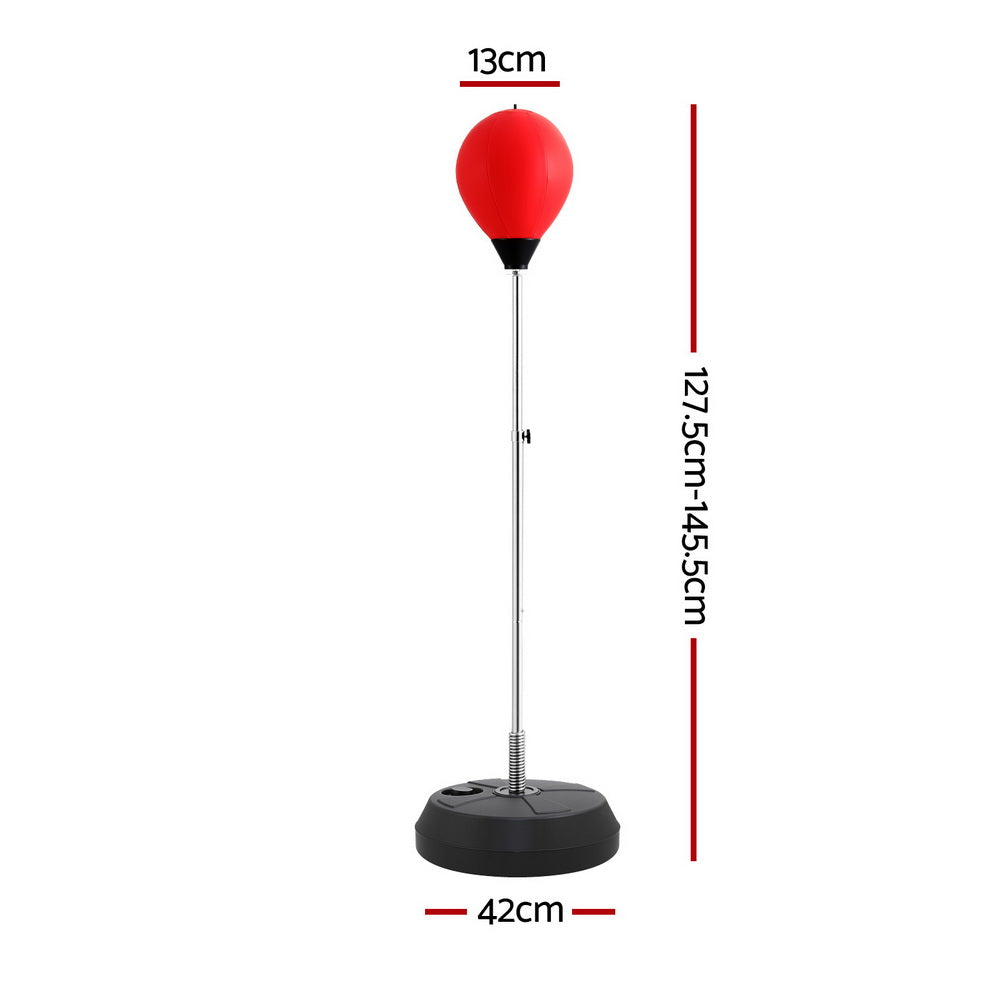 Premium Everfit Adult Punching Bag Stand 150cm Adjustable Freestanding with Gloves and Pump