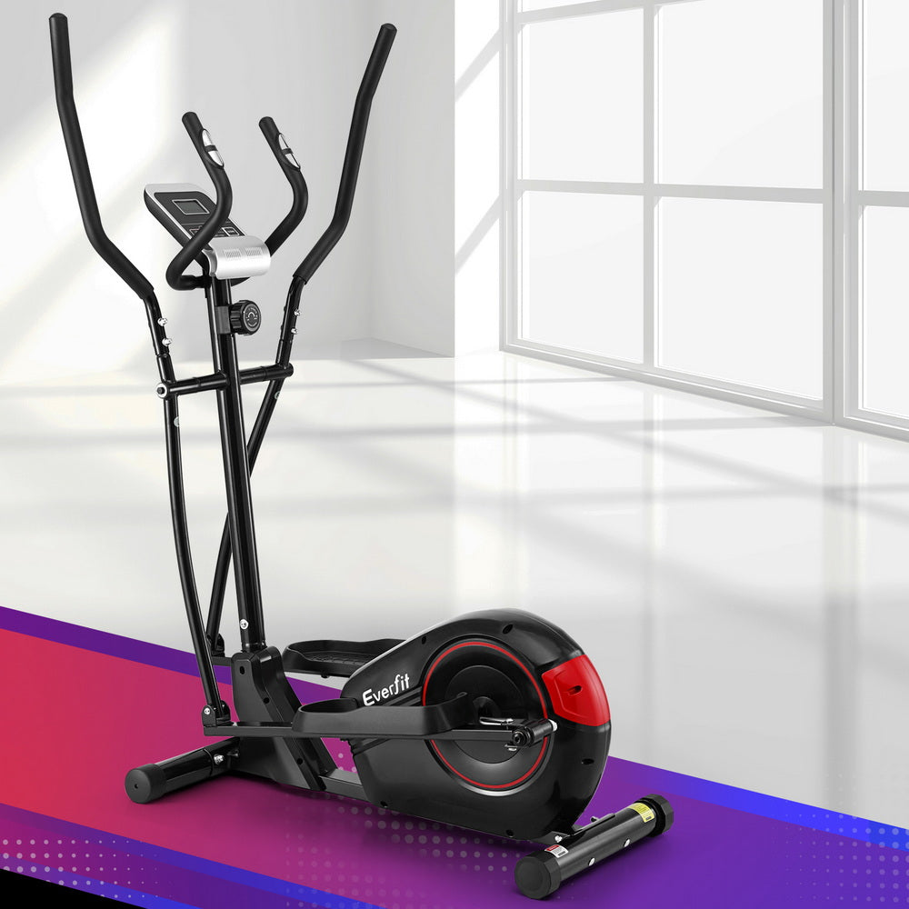 Premium Everfit Exercise Bike Elliptical Cross Trainer Home Gym Fitness Machine LCD