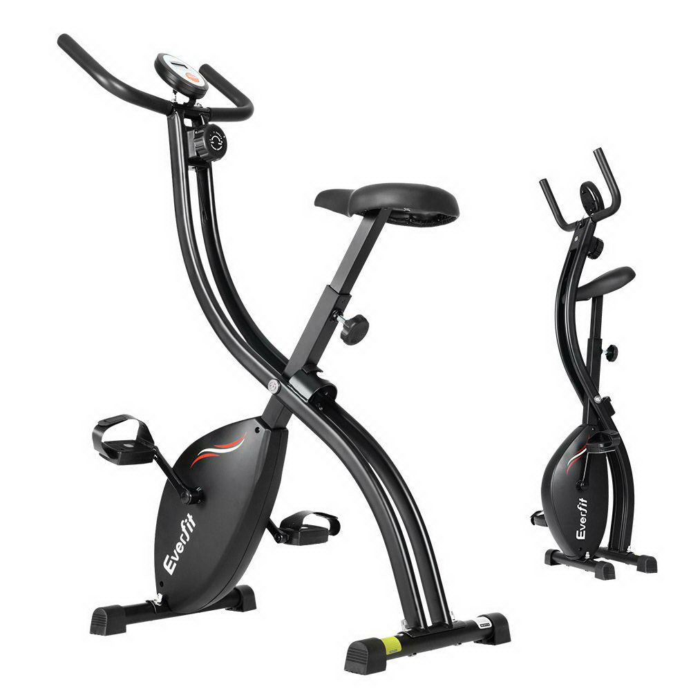 Premium Everfit Folding Exercise Bike Magnetic X-Bike Bicycle Indoor Cycling Cardio