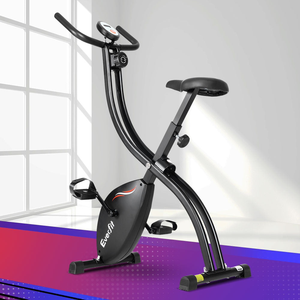 Premium Everfit Folding Exercise Bike Magnetic X-Bike Bicycle Indoor Cycling Cardio