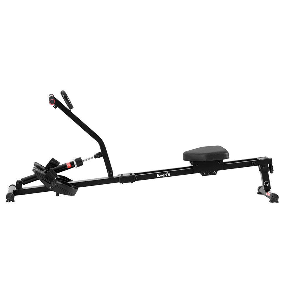 Premium Everfit Hydraulic Rowing Machine Rower 12 Levels Resistance Exercise Fitness Gym Cardio