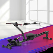Premium Everfit Hydraulic Rowing Machine Rower 12 Levels Resistance Exercise Fitness Gym Cardio