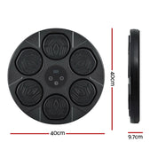 Premium Everfit Music Boxing Machine Bluetooth Wall-Mounted Punch Target with LED Display & Gloves