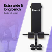 Premium Everfit Roman Chair Adjustable Weight Bench Strength Training Preacher Curls