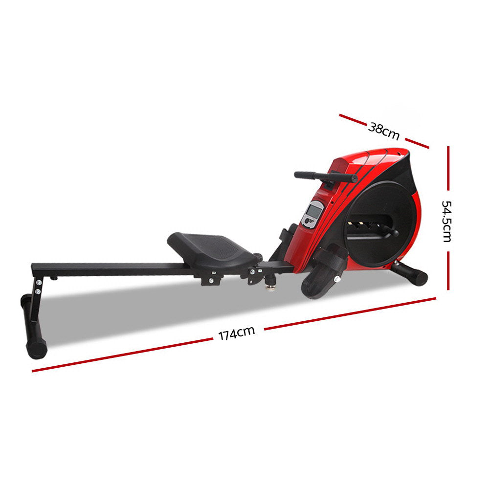 Premium Everfit Rowing Machine Rower Elastic Rope Resistance Fitness Home Cardio