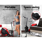Premium Everfit Rowing Machine Rower Elastic Rope Resistance Fitness Home Cardio