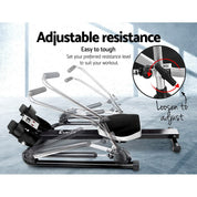 Premium Everfit Rowing Machine Rower Hydraulic Resistance Fitness Gym Home Cardio