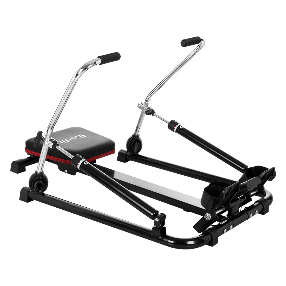 Premium Everfit Rowing Machine Rower Hydraulic Resistance Fitness Gym Home Cardio
