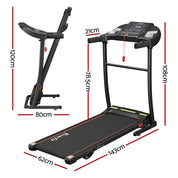 Premium Everfit Treadmill Electric Home Gym Fitness Exercise Equipment Incline 400mm