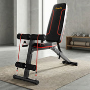 Premium Everfit Weight Bench Adjustable FID Bench Press Home Gym 150kg Capacity