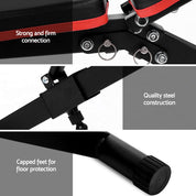 Premium Everfit Weight Bench Adjustable FID Bench Press Home Gym 150kg Capacity