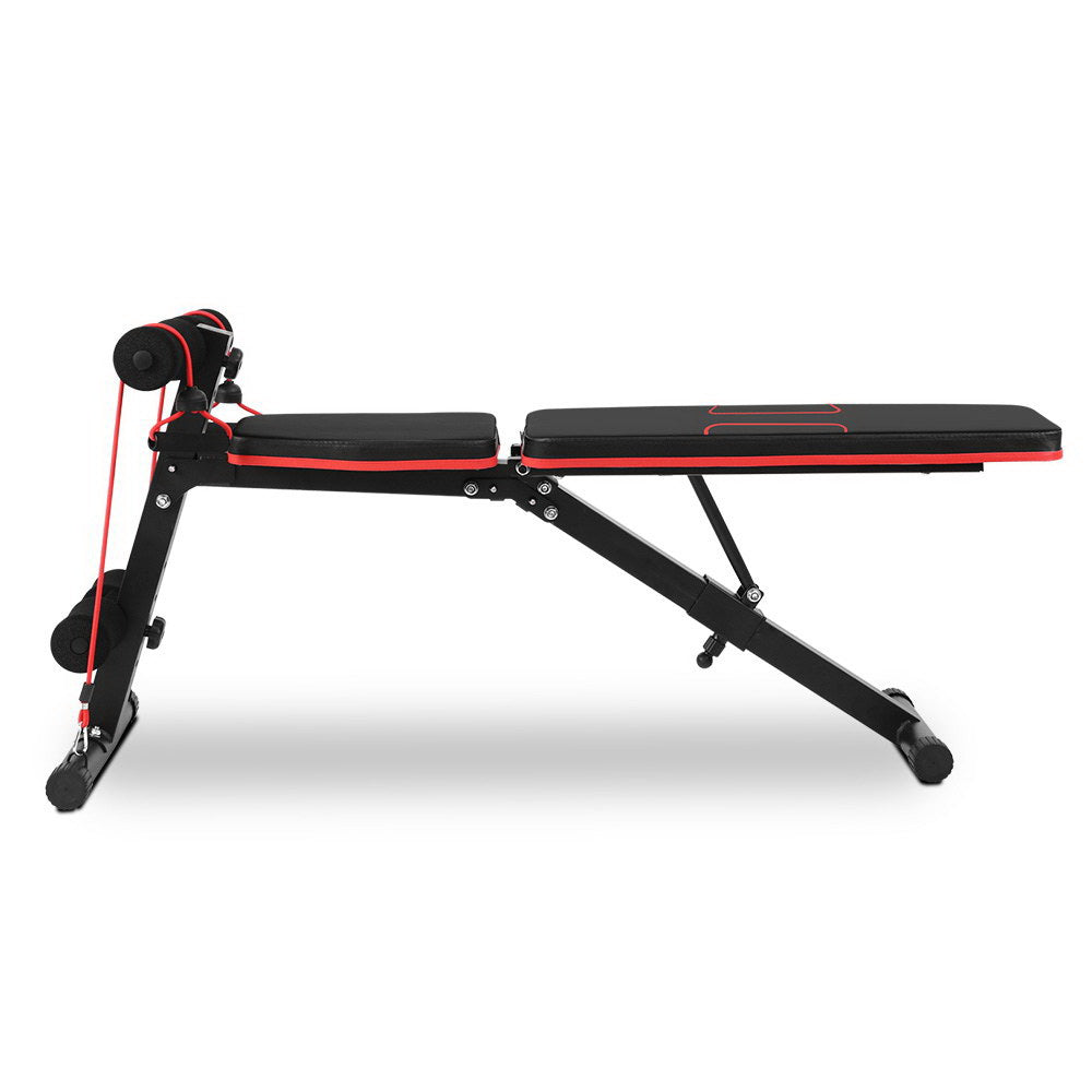 Premium Everfit Weight Bench Adjustable FID Bench Press Home Gym 150kg Capacity