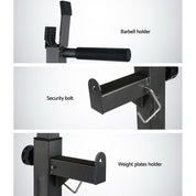 Premium Everfit Weight Bench Adjustable Squat Rack Home Gym Equipment 300kg
