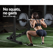 Premium Everfit Weight Bench Adjustable Squat Rack Home Gym Equipment 300kg