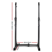 Premium Everfit Weight Bench Adjustable Squat Rack Home Gym Equipment 300kg