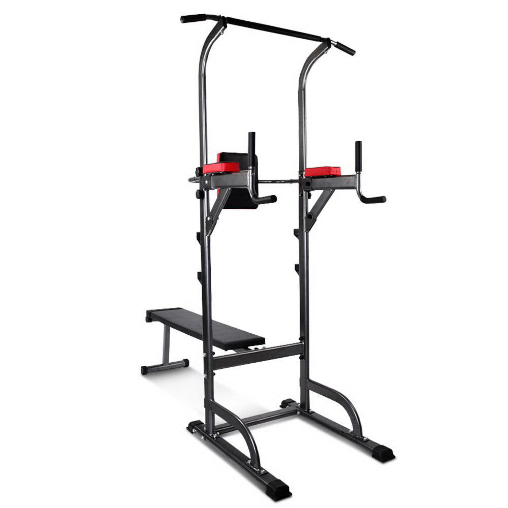 Premium Everfit Weight Bench Chin Up Bar Bench Press Home Gym 380kg Capacity