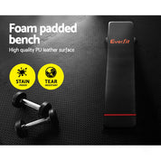 Premium Everfit Weight Bench Flat Bench Press Home Gym Equipment 300kg Capacity