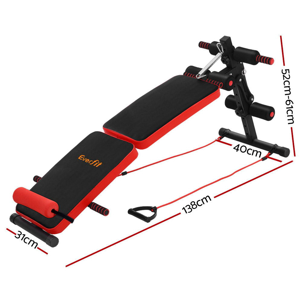 Premium Everfit Weight Bench Sit Up Bench Press Foldable Home Gym Equipment