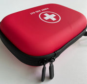Premium First aid kit - First aid kit - Survival kit outdoor emergency kit - First aid kit sports - First aid sports bag - Red - First aid kit - First aid drum - PU - red - 17.6*12*5.5cm