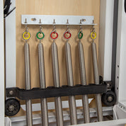 Premium Folding Pilates Reformer Machine - Home Workout Bed for Full Body Fitness Training