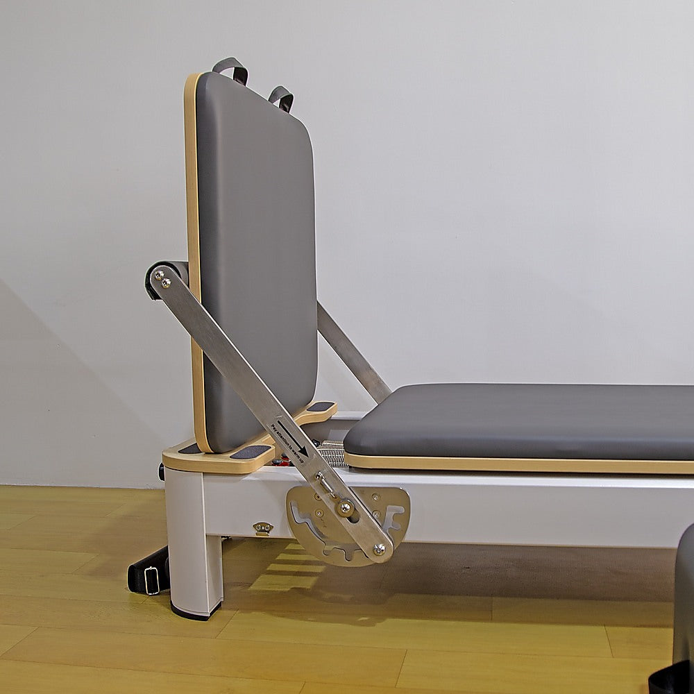 Premium Folding Pilates Reformer Machine - Home Workout Bed for Full Body Fitness Training