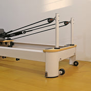 Premium Folding Pilates Reformer Machine - Home Workout Bed for Full Body Fitness Training