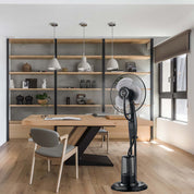Freestanding Air Cooling Fan w/Misting Water Spray W40cm H1.2m + RC - Appliances > Air Conditioners > Evaporative