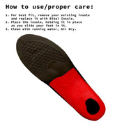 Premium Full Whole Insoles Shoe Inserts L Size Arch Support Foot Pads
