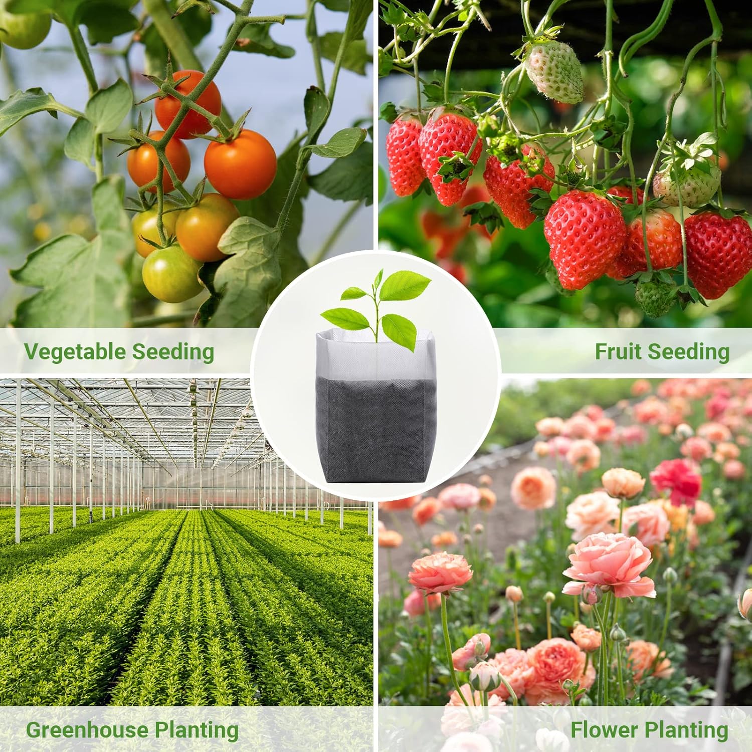 Premium Grow Bags - Gardening 200pc