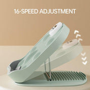 Premium Inclined Pedal Leg Stretcher Multifunctional Stretching Plate Exercise Tool - Pink-Basic