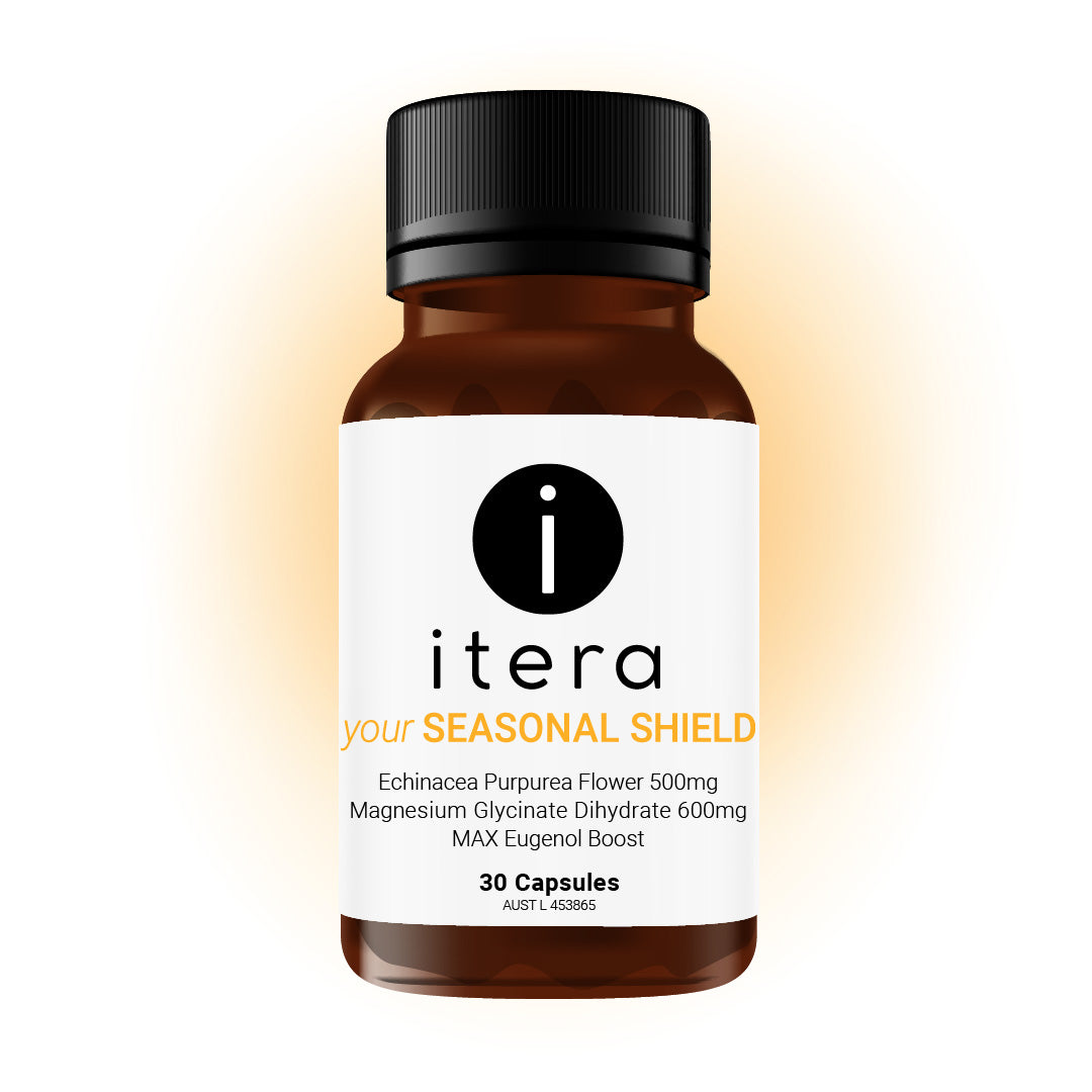 Itera Health your SEASONAL SHIELD - 30 Capsules - Health & Beauty > Nutrition & Supplements > Vitamins & Supplements