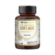 Lion’s Mane Mushroom Hericium erinaceus (2,000mg) 120 Vegan Capsules - Health & Beauty > Nutrition & Supplements >