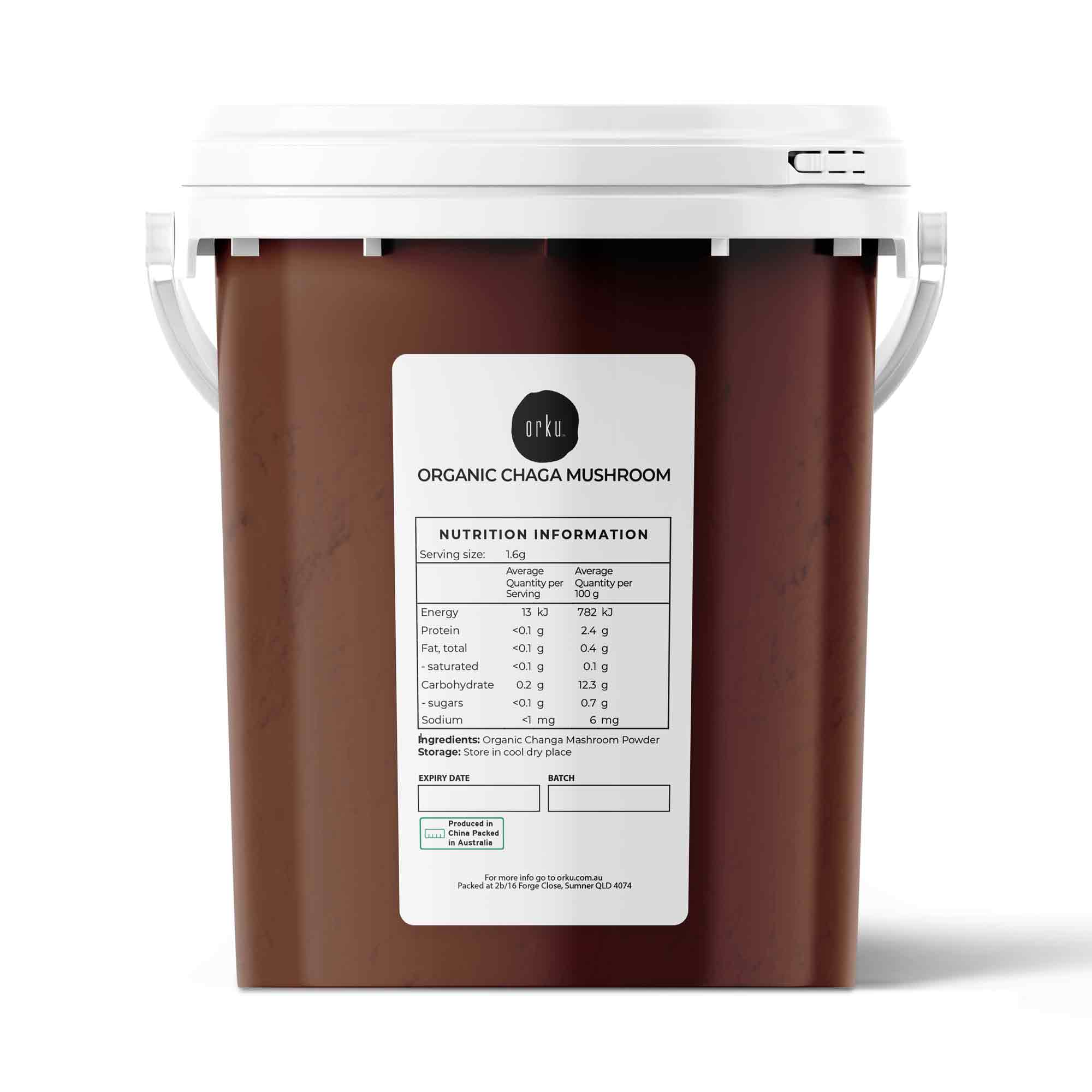 Organic Chaga Mushroom Powder 300g - Health & Beauty > Nutrition & Supplements > Vitamins & Supplements