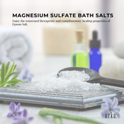 Orku 1.3kg Epsom Salt Tub - Magnesium Sulphate For Bath Skin Body Skin Care - Health & Beauty > Bath & Body > Bath