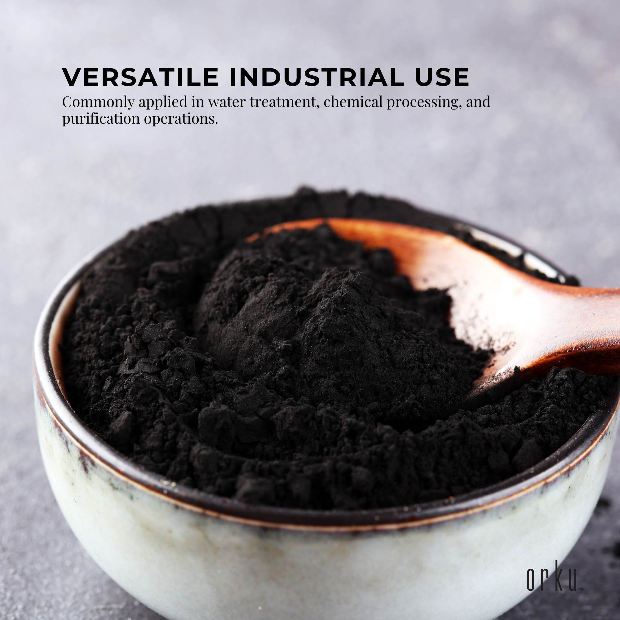 Orku 1Kg Activated Carbon Powder Coconut Charcoal - Water Filtration - Health & Beauty > Personal Care > Oral Care