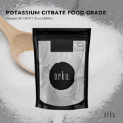 Orku 400g Potassium Citrate Food Grade - Granular BP USP FCC E332 Additive - Health & Beauty > Nutrition & Supplements