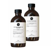 Orku 500ml Organic Castor Oil and 500ml Organic Jojoba Oil Pack - Health & Beauty > Skincare > Facial Lotions &