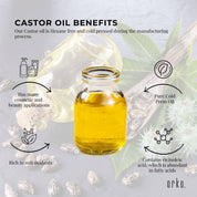Orku 500ml Organic Castor Oil and 500ml Organic Jojoba Oil Pack - Health & Beauty > Skincare > Facial Lotions &