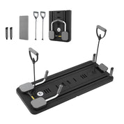 Premium Pilates Board Reformer home Exercise Trainer Black