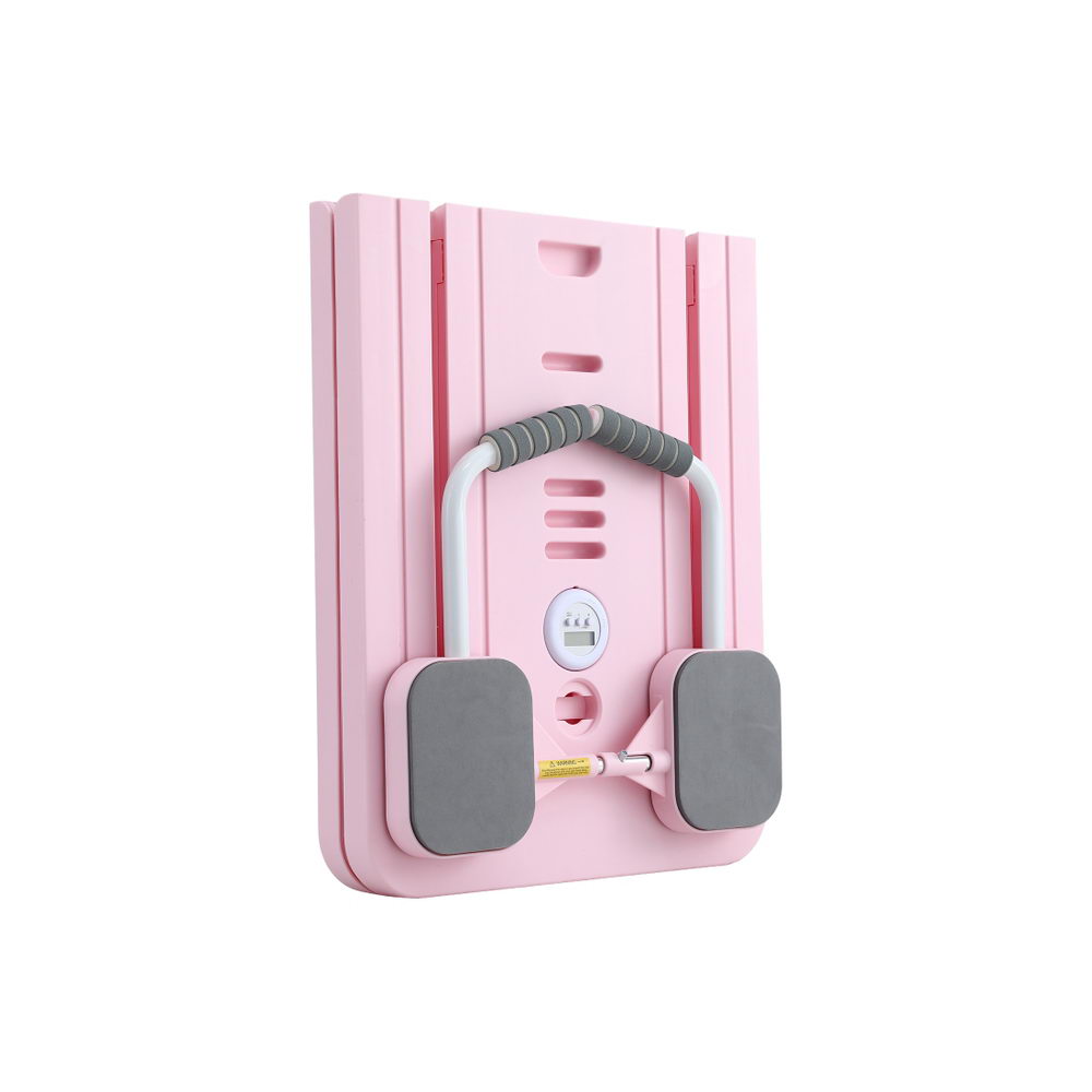 Premium Pilates Board Reformer home Exercise Trainer Pink