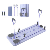 Premium Pilates Board Reformer home Exercise Trainer Purple