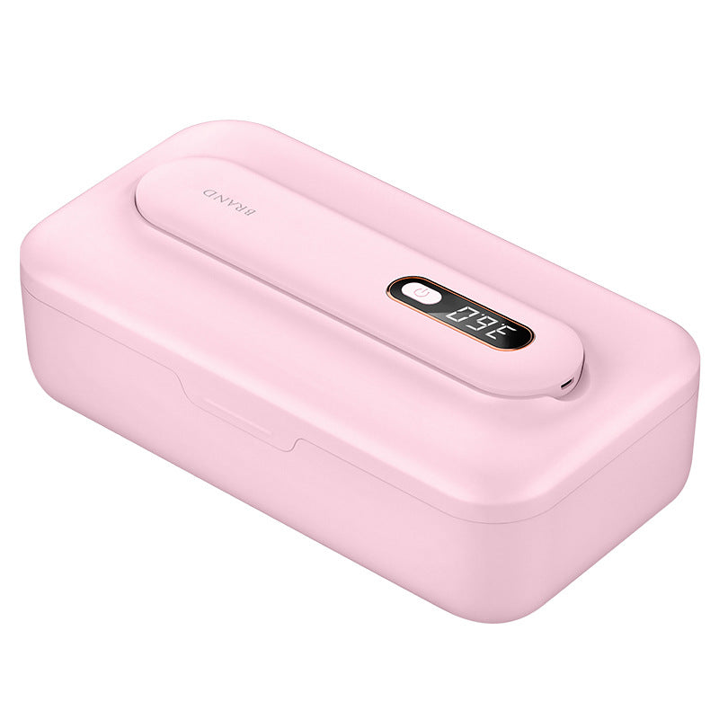 Premium Pink 2-in-1 UV Sterilizer Box & Detachable Wand - For Phone, Jewelry, Masks