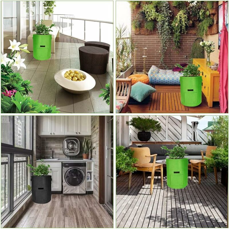 Premium Potato Grow Bags, 2 pcs 40L/10 Gallon