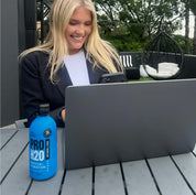 Premium PRO H20 Sparkling 20g Protein Hydration Drink Zero Sugar Hydrate - Blue Tongue