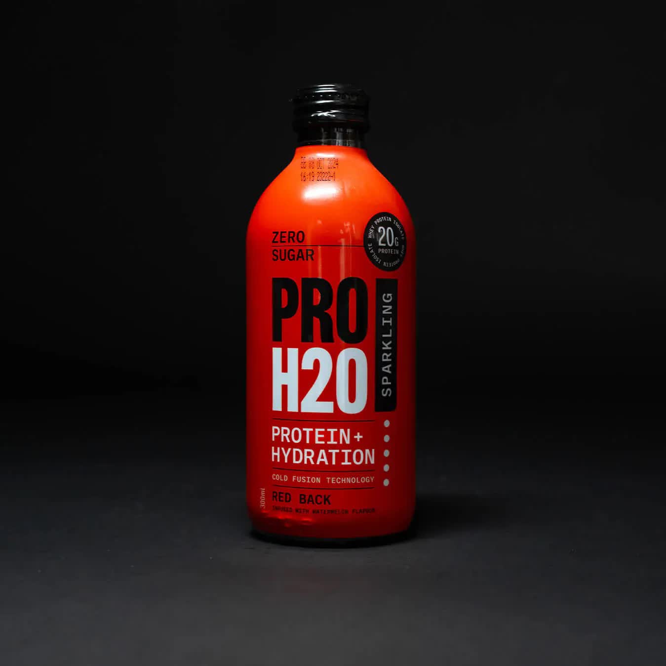 Premium PRO H20 Sparkling Water 20g Protein Hydration Drink Zero Sugar - Red Back