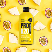 Premium PRO H20 Sparkling Water 20g Protein Hydration Drink Zero Sugar - Yellow Dingo