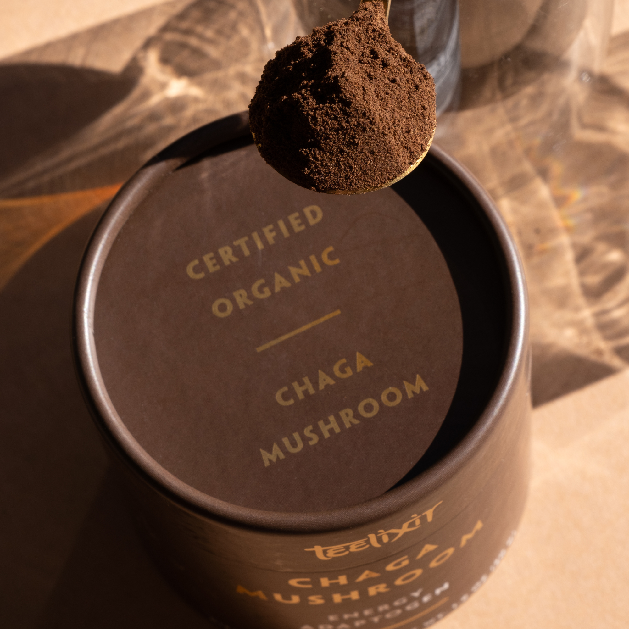 Teelixir Organic Chaga Mushroom 500g - Health & Beauty > Nutrition & Supplements > Vitamins & Supplements