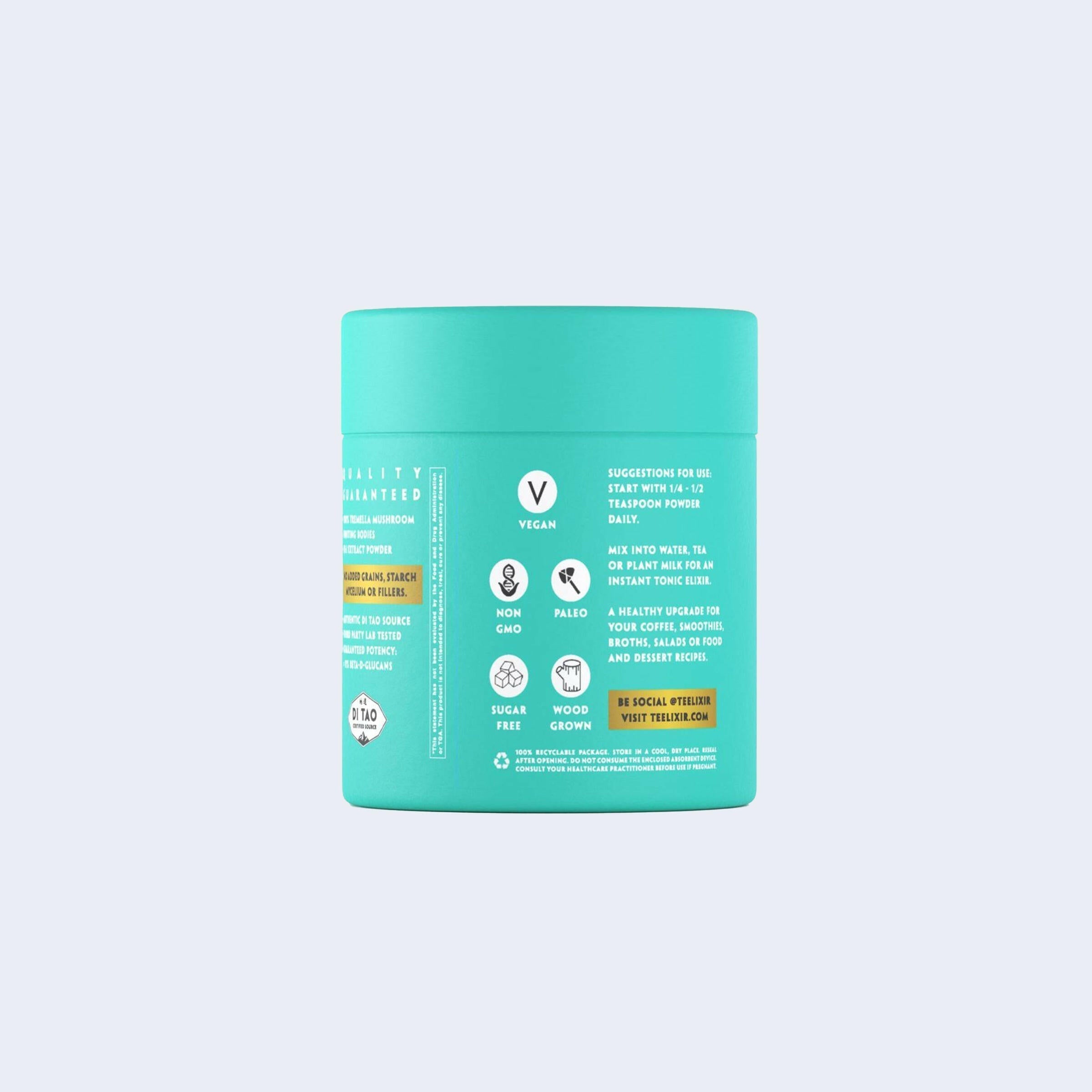 Teelixir Organic Tremella Mushroom 250g - Health & Beauty > Nutrition & Supplements > Vitamins & Supplements